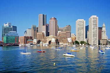 Retourtocht naar de stad Boston en winkeltour